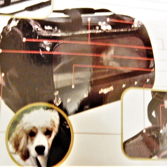 NWT Dog bag carrier Van Zealand pink/magenta black trim S FREE SHIPPING!! - Picture 3 of 6